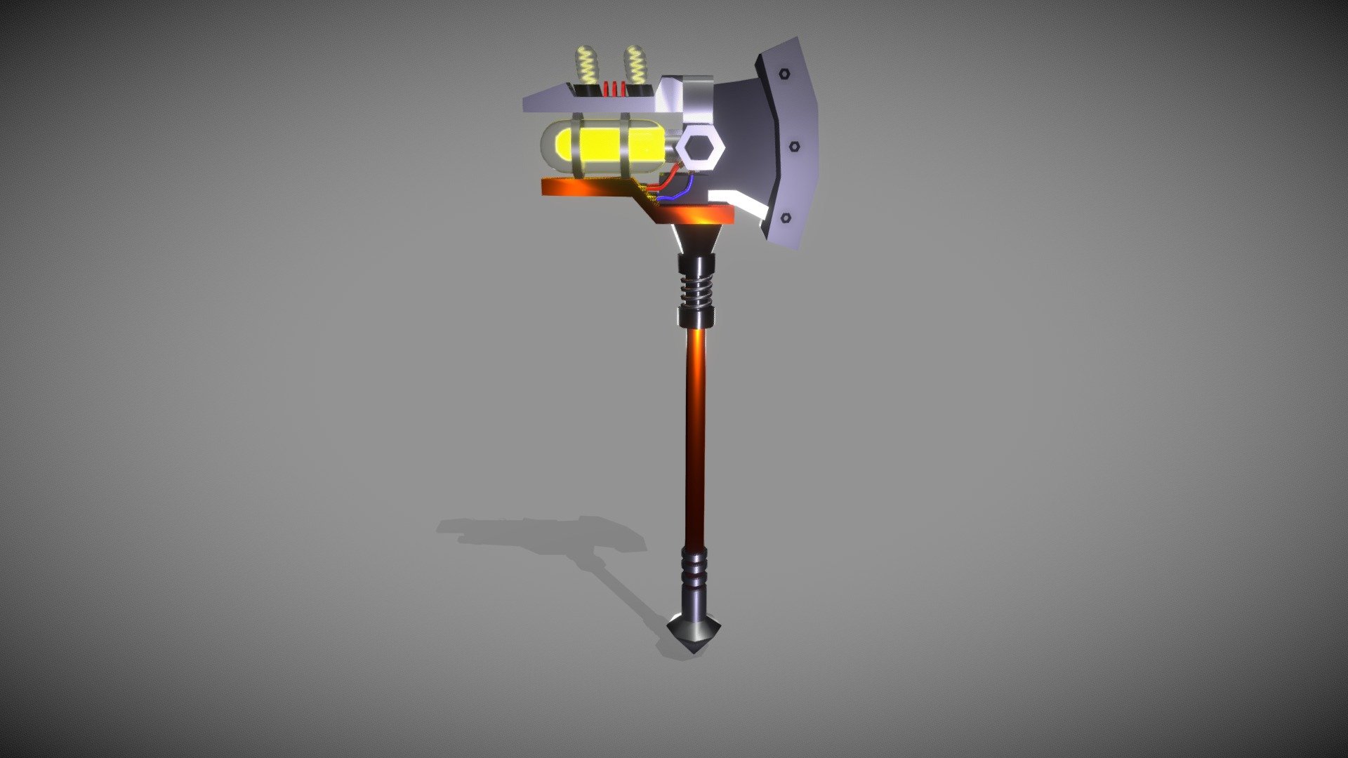 Game SteamPunk Axe