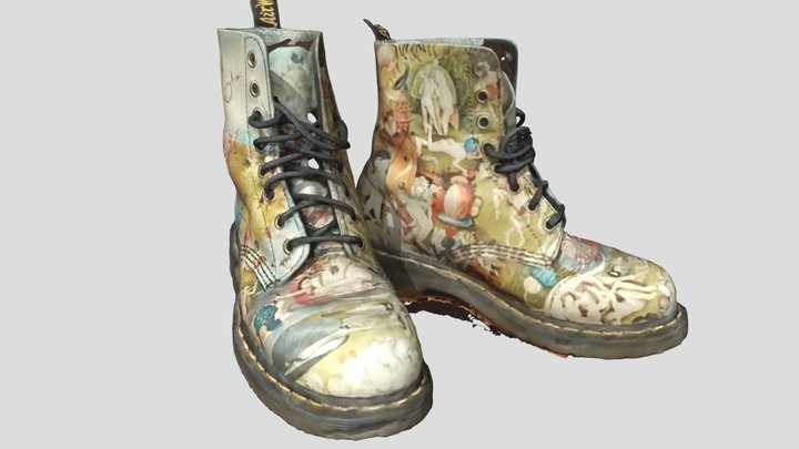 Boots Smartphone 3D Model
