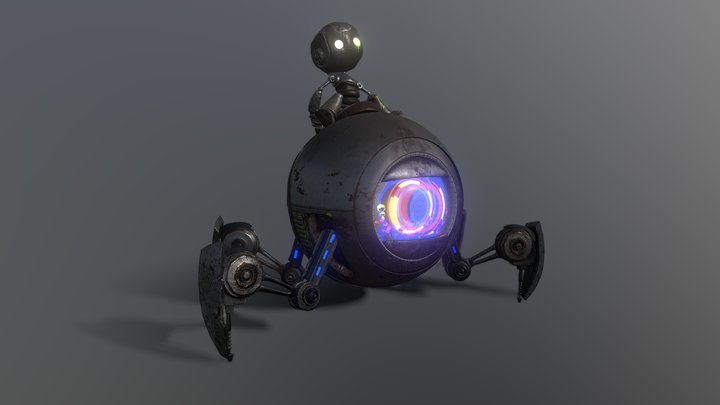 The Mini rider 3D Model