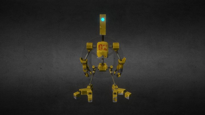 Robot02 3D Model