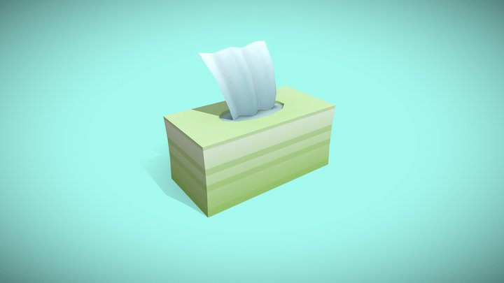 Tissue Box - Household Props Challenge – Free 3D Model STL