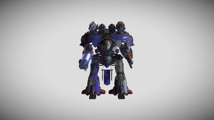Warhammer 40k: Warlord Titan 3D Model