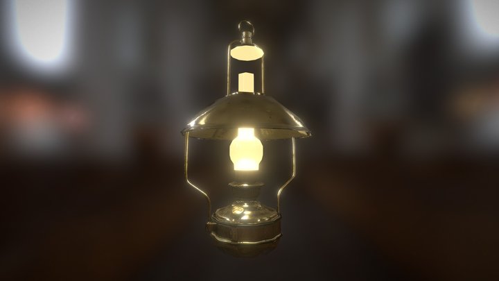 Cabin Lantern 3D Model
