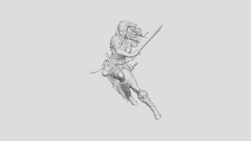 Huntress of the Wildblade