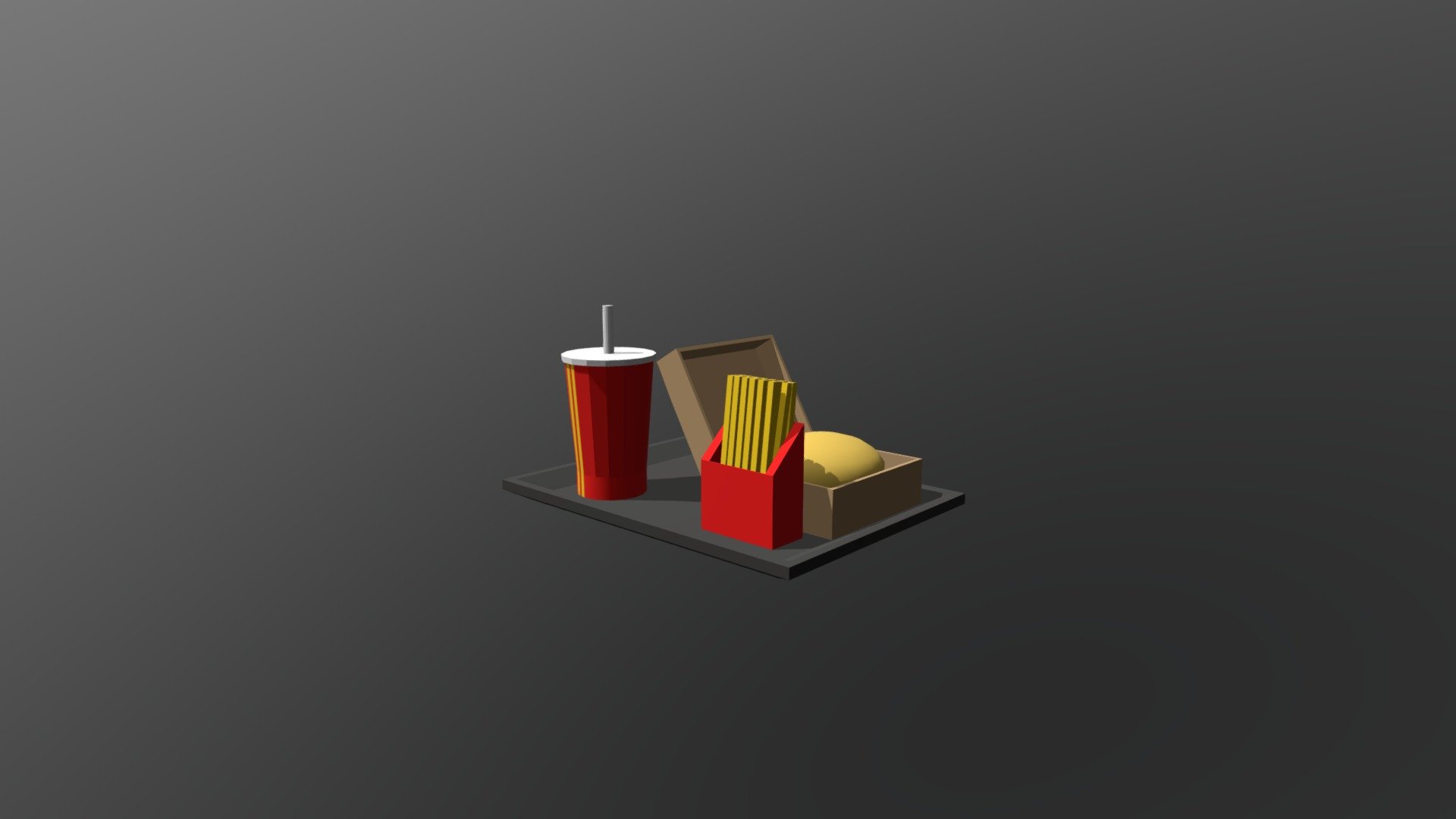 Burger meal