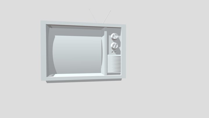 Old Television – Modelo 3D gratuito STL