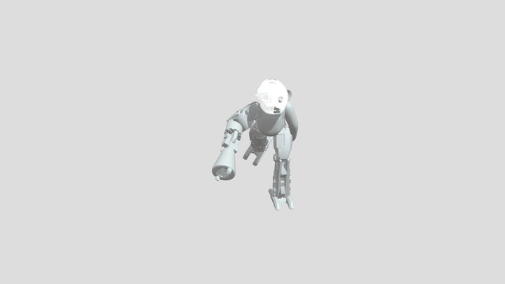 T-750 With Animations 3D Model