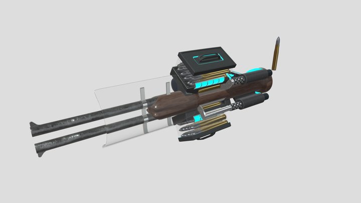 Gun-model 3D models - Sketchfab