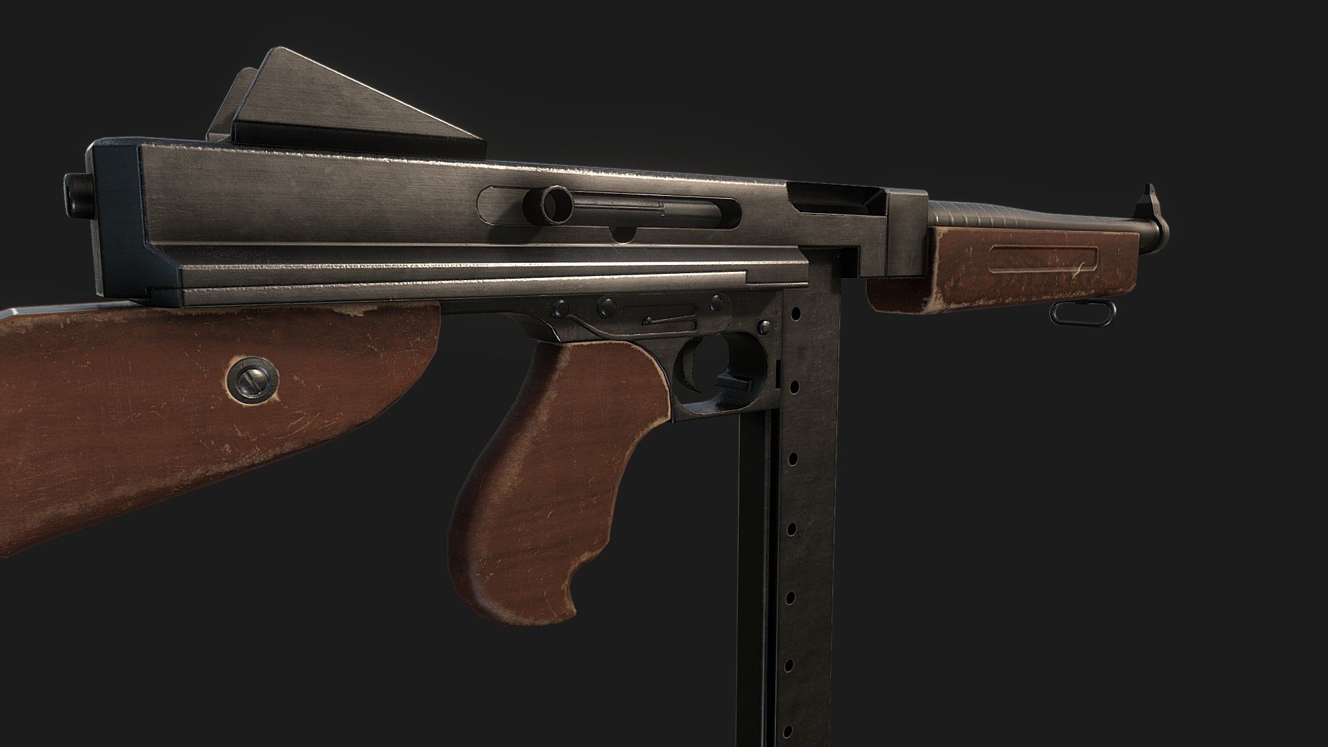 Thompson M1A1 - Buy Royalty Free 3D model by the7isbest [2bdd73c ...