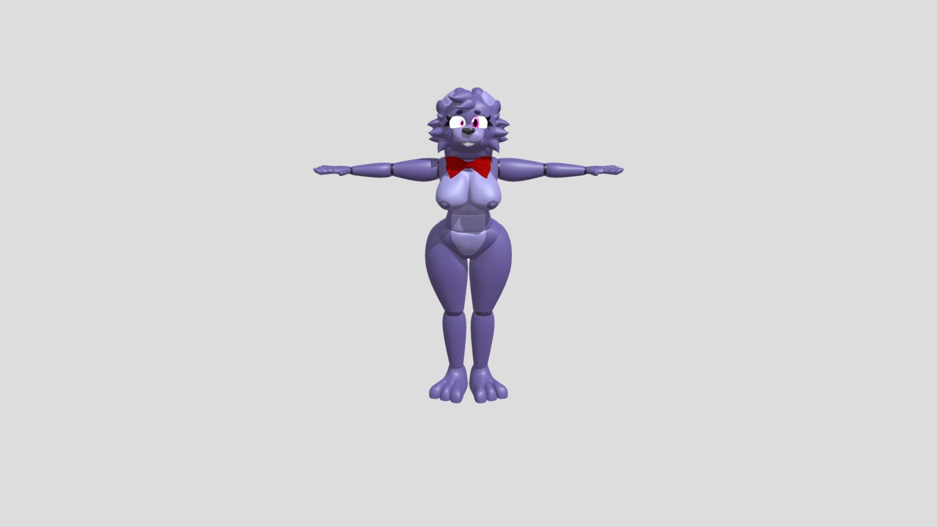 Bonnie *Female* - FNAF (NSFW) - Download Free 3D model by [SUB TO MY  CHANNEL IN DESC. PLEASE] (@VampireVinnie) [2bdd938]