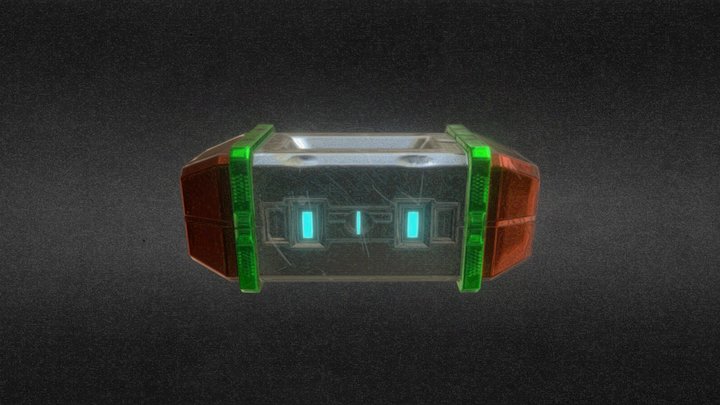 Bad Crate 3D Model