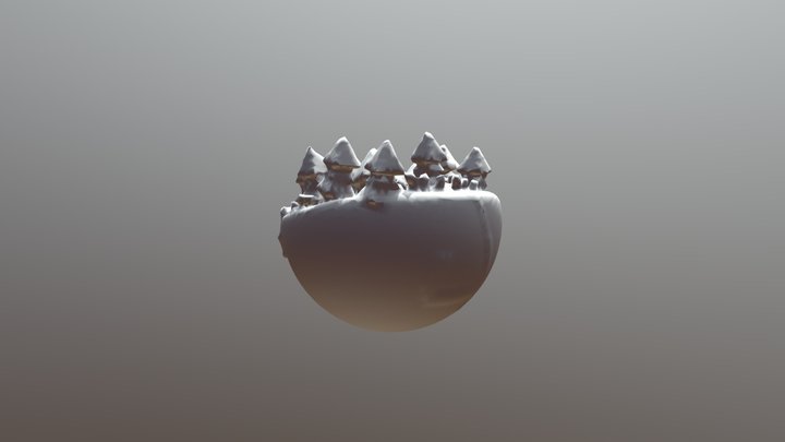 остров Саша 3D Model