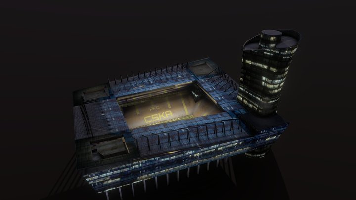 VEB Arena Moscow 3D Model