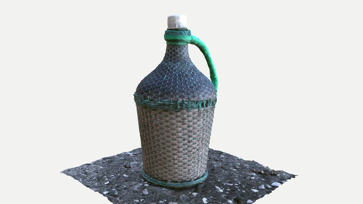 Old Carboy 02 RAW Scan 3D Model