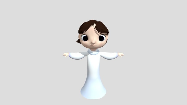 3D folder - Character - Saoirse 3D Model