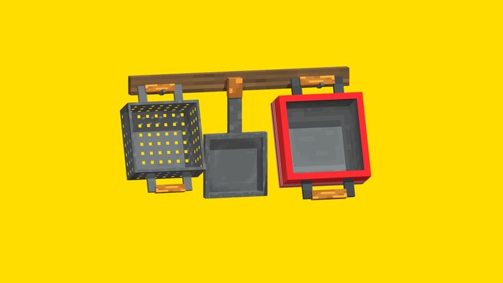 Pans 3D Model