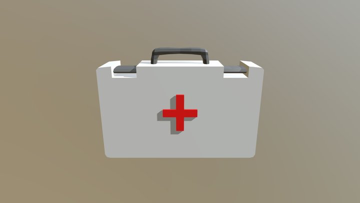 First-aid kit 3D Model