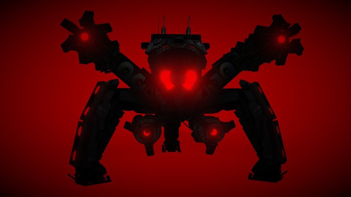 Speaker Strider 3D Model