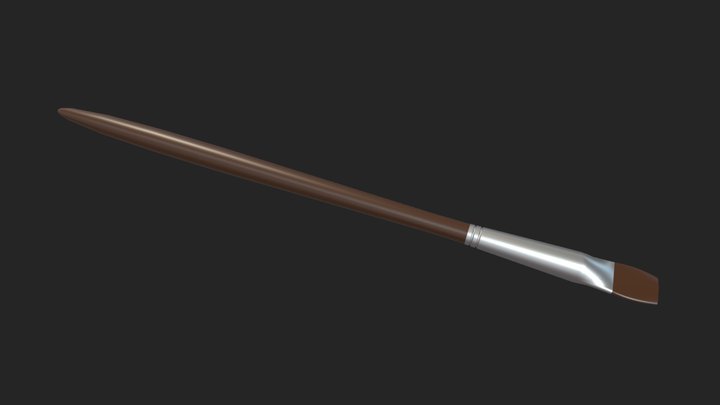 Painting brush 3D Model