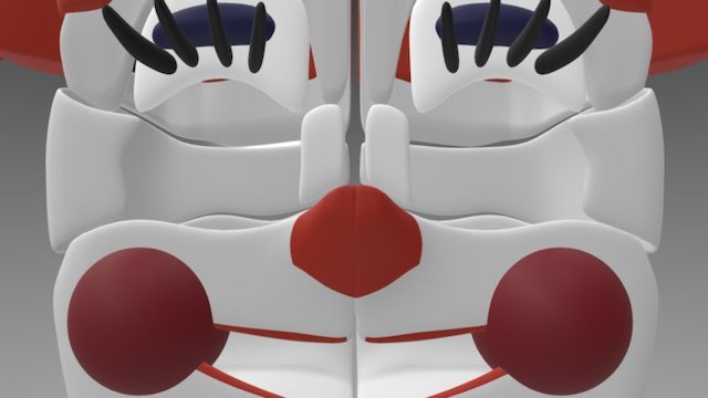 Baby head 3D Model
