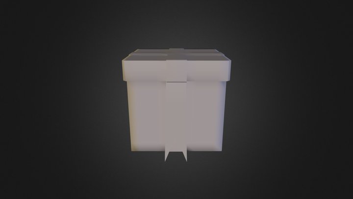 Gift Box V2 3D Model