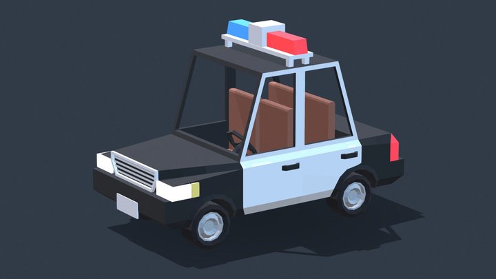 Police Vehicle 3D Model