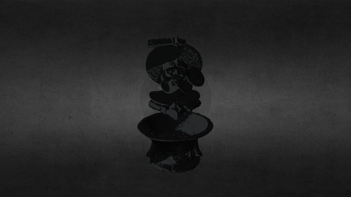 Dios del fuego 3D Model