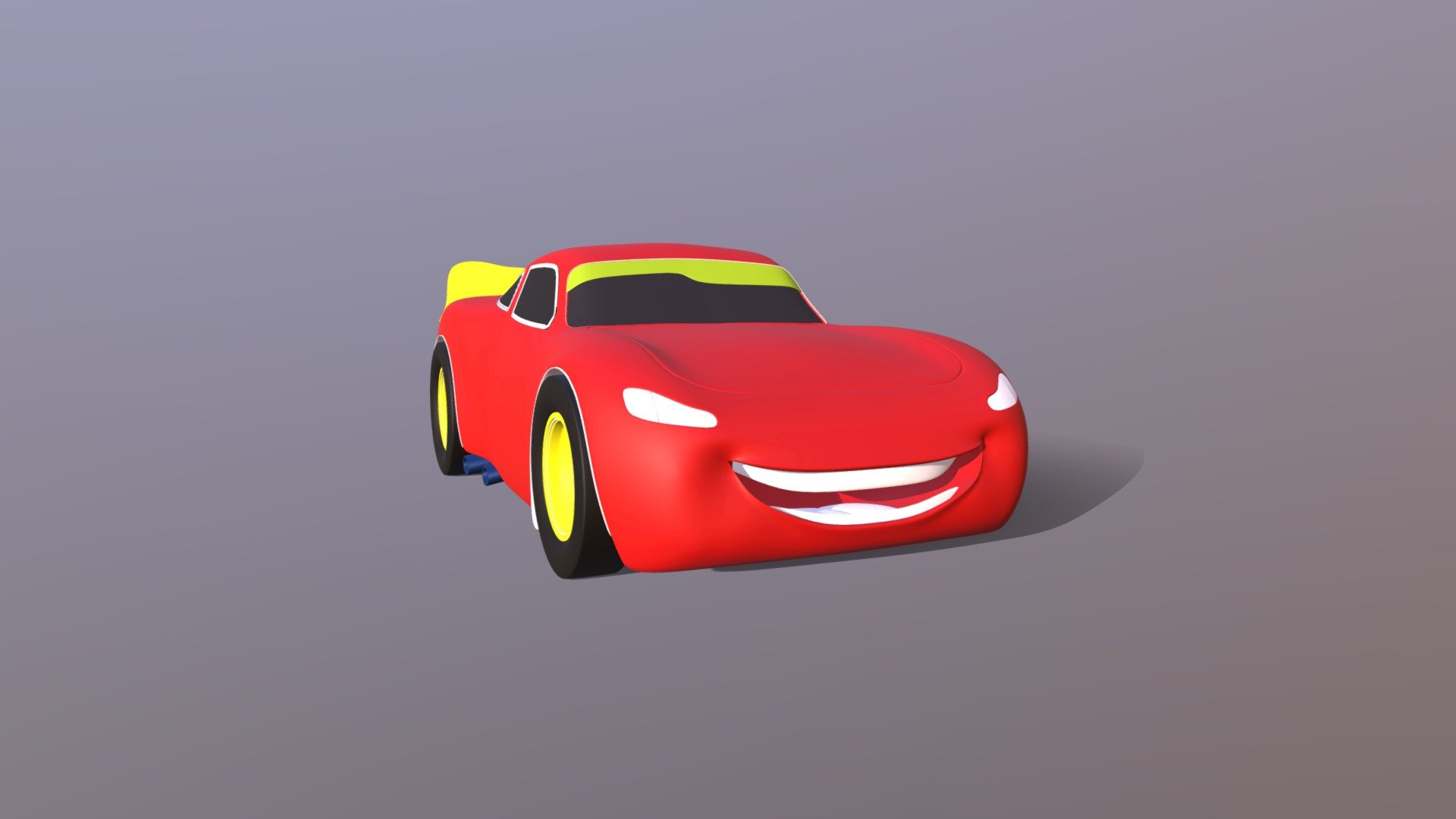 Mcqueen 3d model