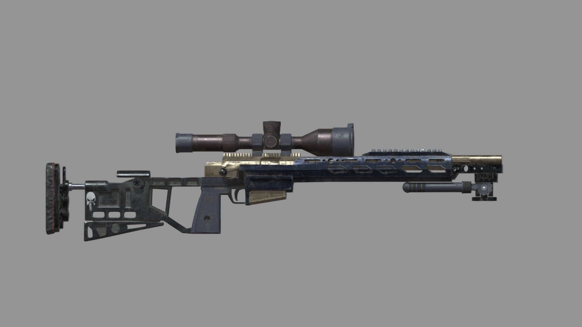 GAME WEAPON - 3D Model By Aakashsingh (@aakashsingh04022) [2be4fdd ...