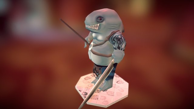 Billy The Sushi Chef 3D Model