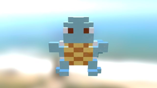 SQUIRTLE 3D Model