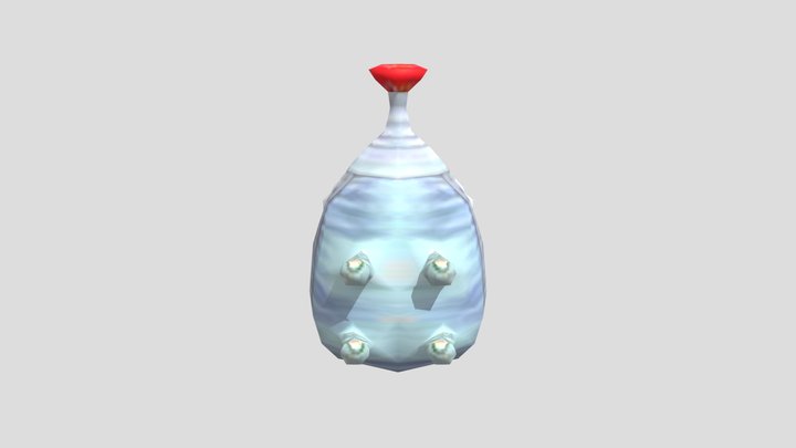 Fiery & Watery Blowhog 3D Model
