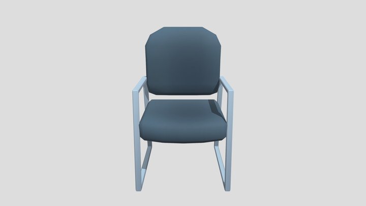 BreakRoomChair 3D Model