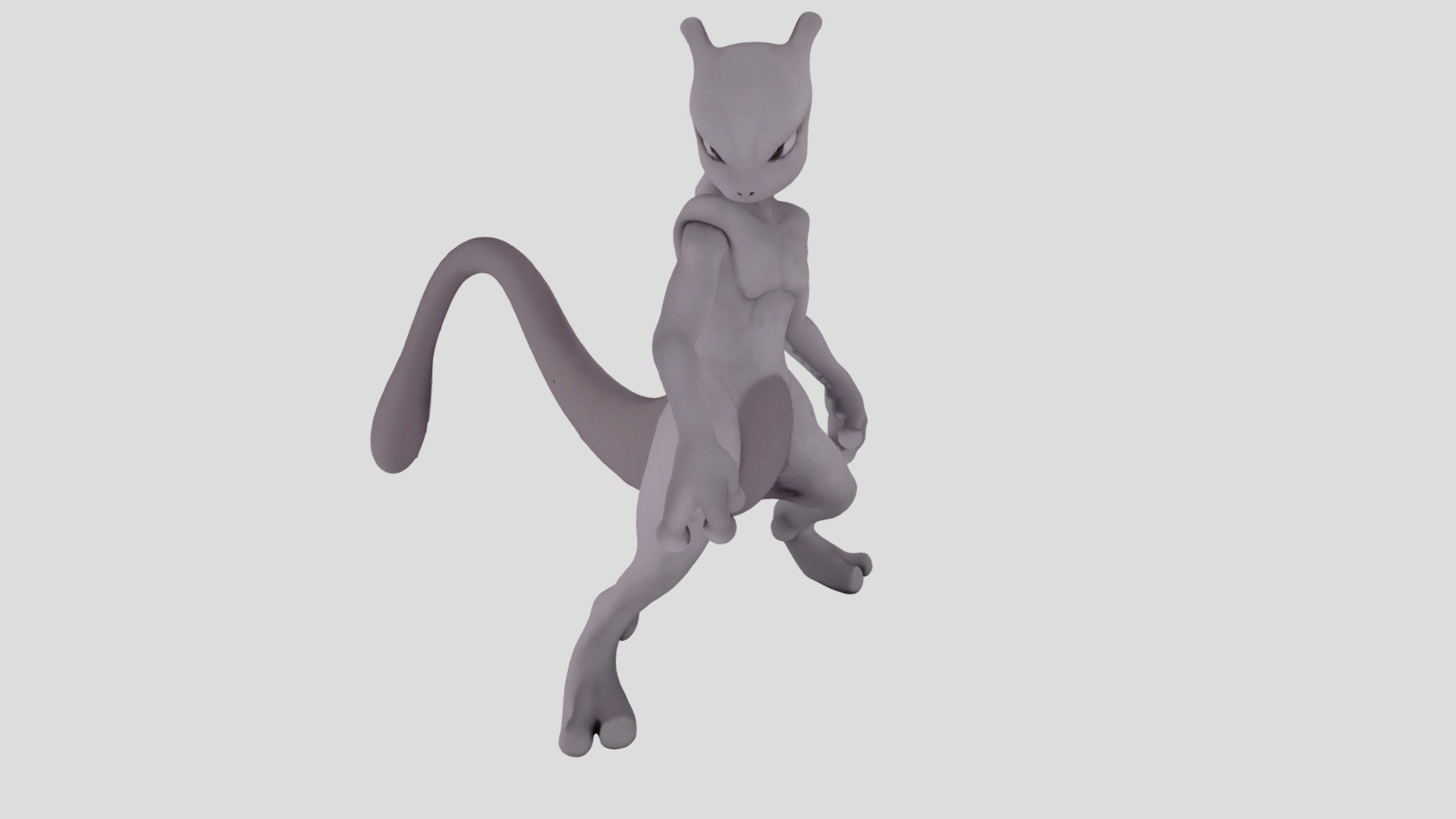 Mewtwo - AI Gen - Download Free 3D model by gamemodeltime [2be780c ...