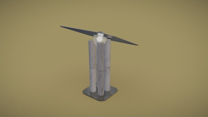TavolinoBoa_WorkshopCastiglioni 3D Model