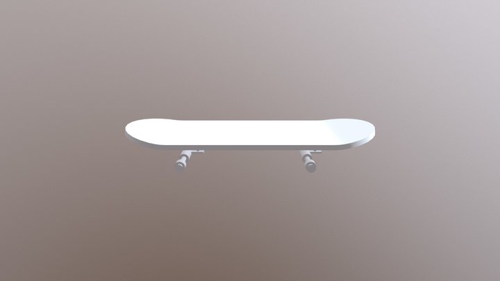 WorldSkills Skateboard 3D Model
