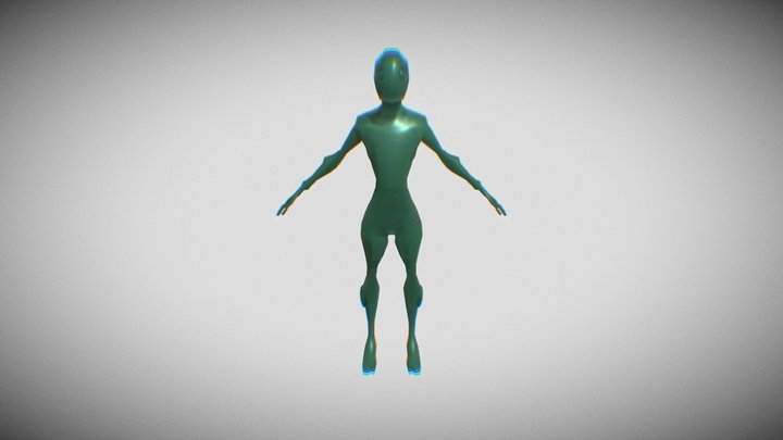 Alienfbx 3D Model