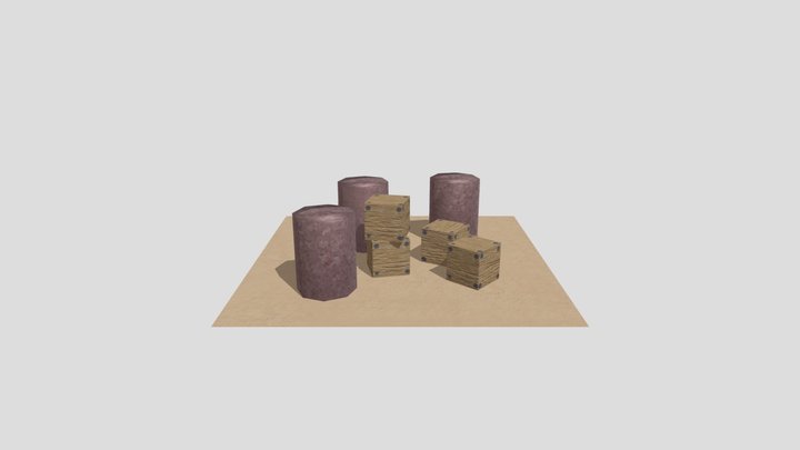 Substance Painter Exercise 3D Model