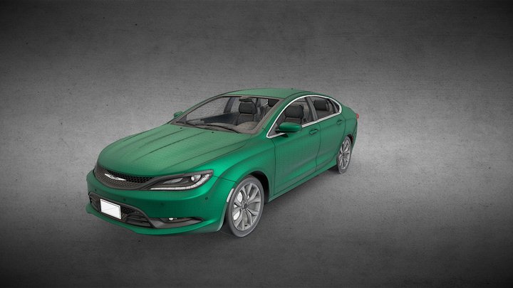 2014 Chrysler 200S 3D Model