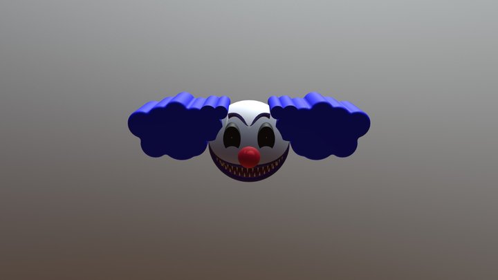 Clown tueur 3D Model