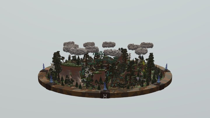 Hub Hallownest 3D Model