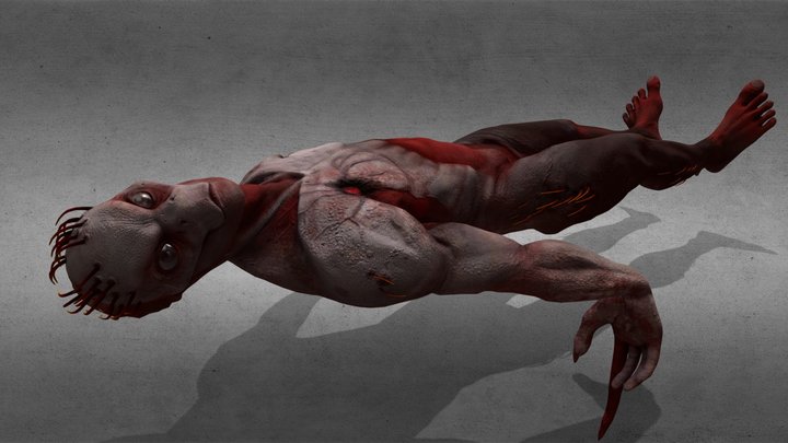 Kyben Warrior Corpse 3D Model