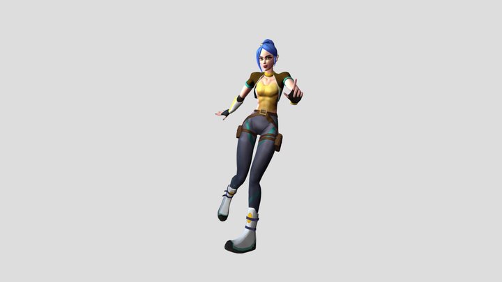 Spark Pose 3D Model