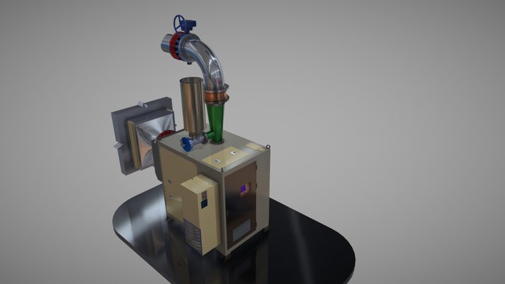 APG-Neuros NX300 Turbo Blower 3D Model