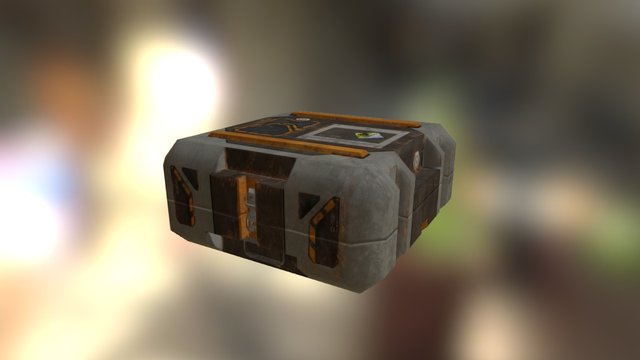 3D Object Box 3D Model