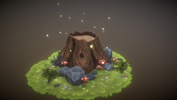 A Little Place 3D Model