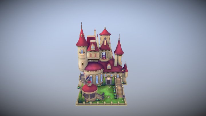 Belles Castle (Turn me arround) 3D Model