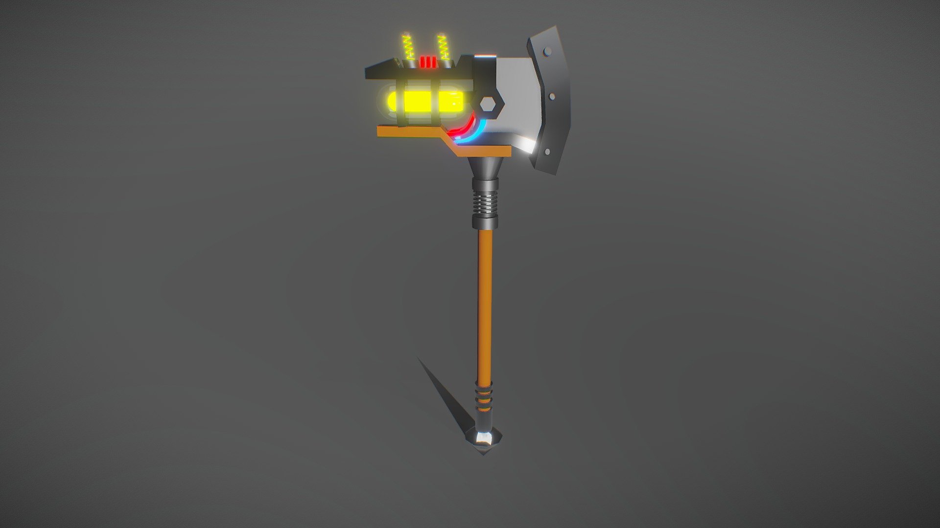 Steampunk axe