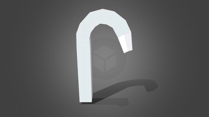 baston de caramelo 3D Model