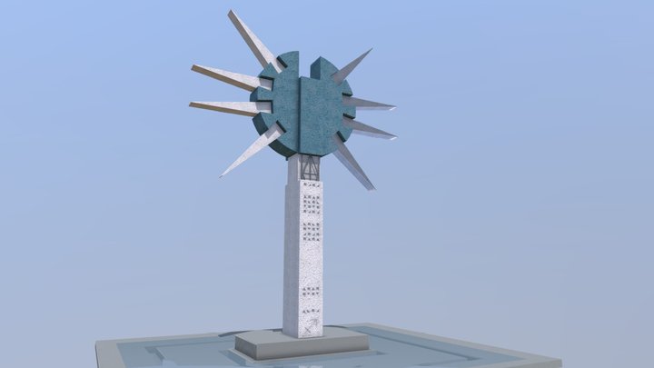 La Guerra Florida 3D Model